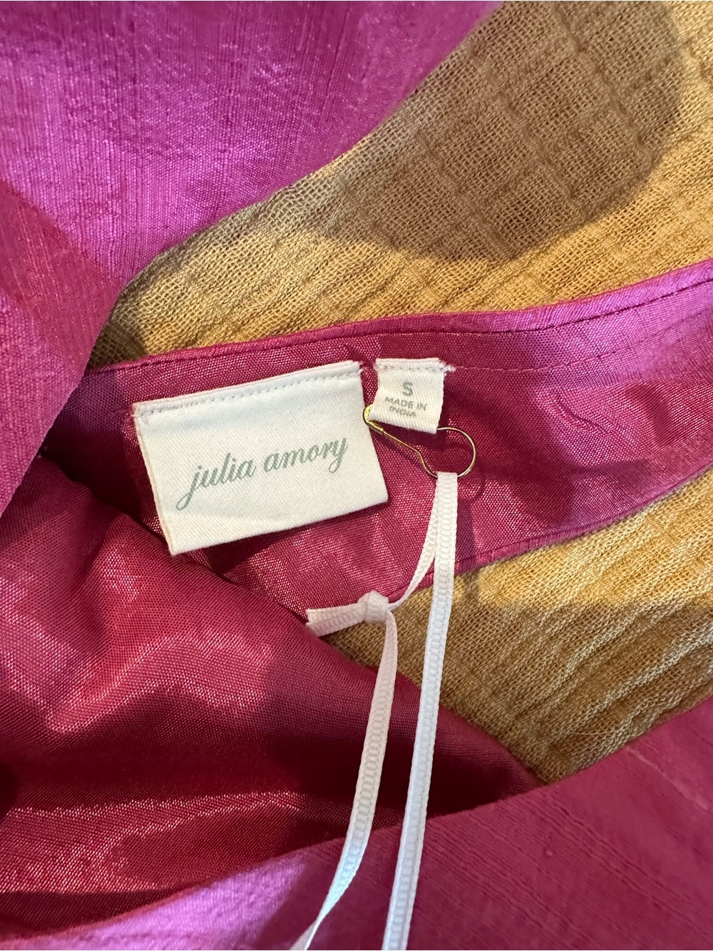 Julia Amory NWT Tess Vest in French Rose Size Small - Picture 2 of 2